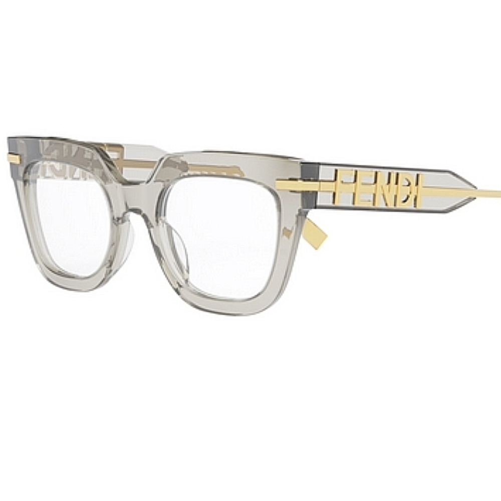 Fendi FE50065I 020 50 FENDIGRAPHY Gray Eyeglasses FE50065I